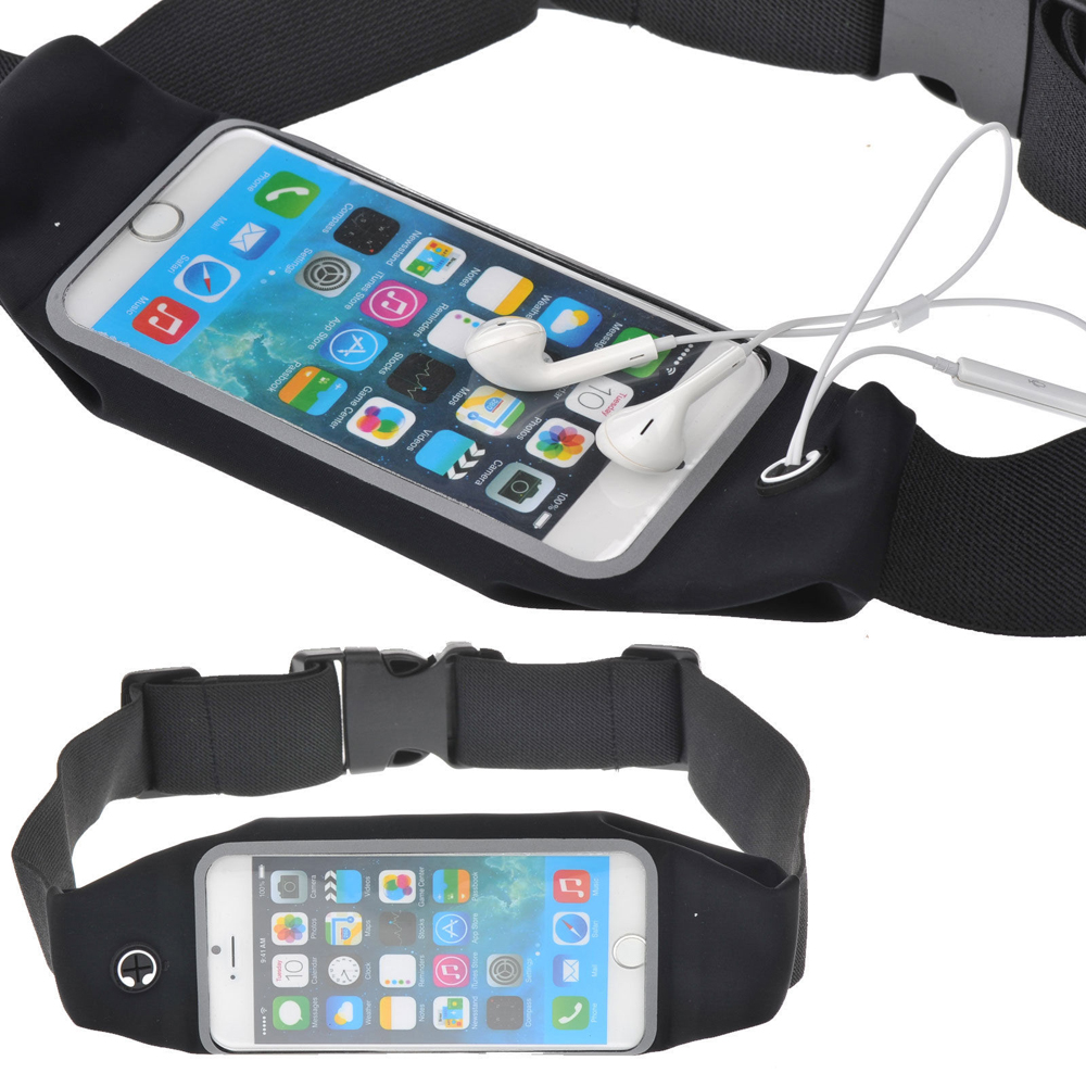 iPhone 6s / 6 4.7 Universal Sports POUCH Belt (Black)